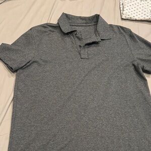 American Eagle Outfitters Charcoal Polo Shirt